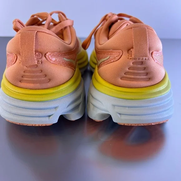 HOKA ONE ONE BONDI 8 Coral, Size US W 7B New, Without Box. - Picture 8 of 10